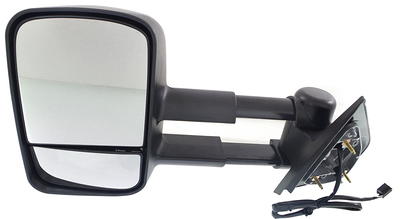 Kool Vue Towing Mirror Compatible With 2007-2014 Chevrolet Tahoe 2007-2013  GMC Sierra 1500 Left Driver Side Heated w/ Blind Spot Corner Glass Textured  Black - Yahoo Shopping