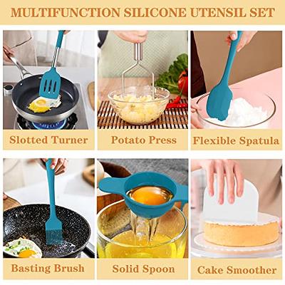 Silicone Kitchen Utensils Set, Umite Chef 43 pcs Silicone Cooking Utensils  Set for Nonstick Cookware, Kitchen Tools Set-Silicone Utensil for Cooking  Set Kitchen Set for Home Kitchen Accessories Set - Yahoo Shopping