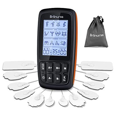VPOD Deluxe TENS Unit Muscle Stimulator with EMS Therapy for Muscle  Recovery, Back Pain Relief, Neck Pain Relief and Sciatica Pain Relief, 24  Modes