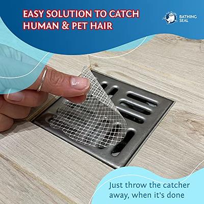 MFTEK Drain Hair Catcher Tub Drain Protector, Stainless Steel