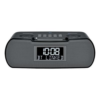 SANGEAN Wifi Radio with FM-RBDS, Spotify Connect, AirMusic, Alarm Clock and  Snooze Feature