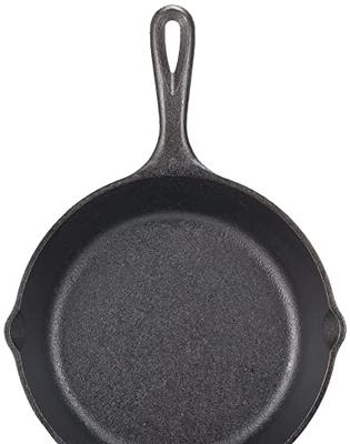 Lodge 8 Inch Cast Iron Pre-Seasoned Skillet – Signature Teardrop Handle -  Use in the Oven, on the Stove, on the Grill, or Over a Campfire, Black