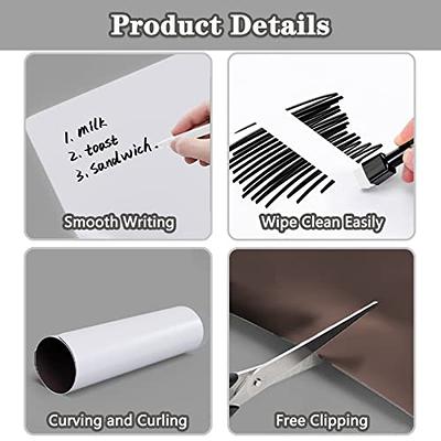 Magnetic Dry Erase Whiteboard Sheet White Board for Refrigerator