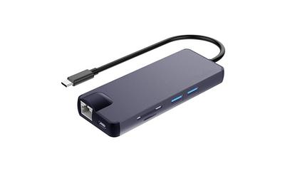 Minisopuru Powered USB C Hub 7 in 1 USB C Splitter Support Fast Data 