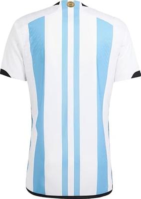 Adidas Men's Argentina Authentic Home Jersey 2022 - 3 Stars M