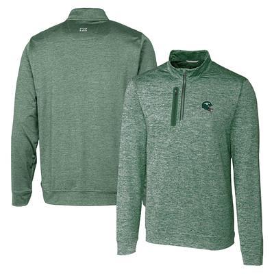 New York Jets Nike Sideline Player Quarter-Zip Hoodie - Green/Black