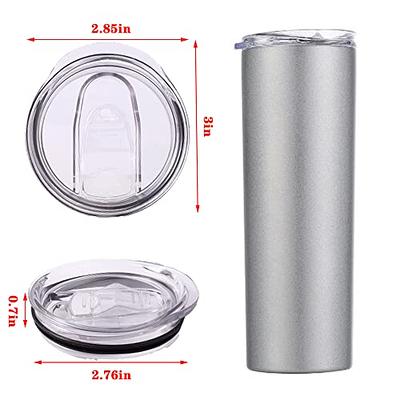 20 oz Tumbler Replacement Lids Spill Proof Splash Resistant Covers Fit for  YETI Rambler and More Cups ( 2 Pack)