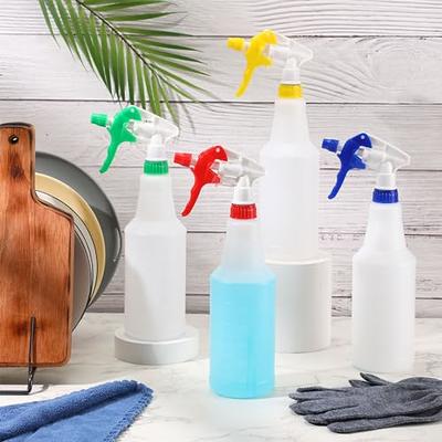 Spray Bottle, 12 Pack, 16oz Empty Clear Plastic Spray Bottles, Adjustable  Head Sprayers for Cleaning Solutions, Planting