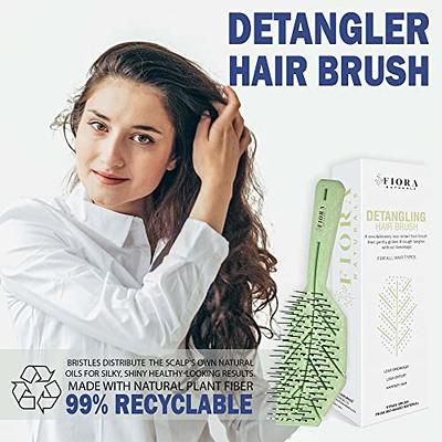 Wet Brush Thick Hair Detangling Brush, Pink - Ultra-Soft IntelliFlex  Bristles Glide Through Tangles With Ease - Pain-Free Detangler for All Hair