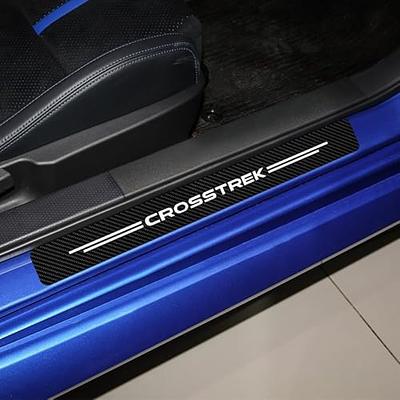 Qrptno 4Pcs Car Door Sill Protector for Subaru Crosstrek 2018-2023