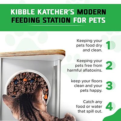 Ptlom Automatic Water Refilling Pet Feeding Bowl, Dog Cat Food