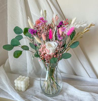 Natural Floral Arrangement, Dried Flowers Bouquet, Everlasting - Yahoo  Shopping