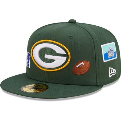 New Era Packers Side Font 9FIFTY Snapback Hat