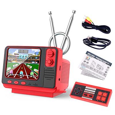 16 Bit Handheld Game Console for Kids Adults, 3.0'' Large Screen Preloaded  200 Classic Portable Retro Video Handheld Games with Type-C Port