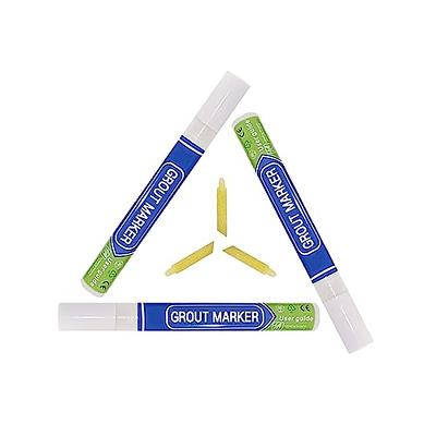 Grout Pen White Tile Paint Marker: Tile Grout Colorant and Sealer Marker  Waterproof Grout Paint, White - Yahoo Shopping