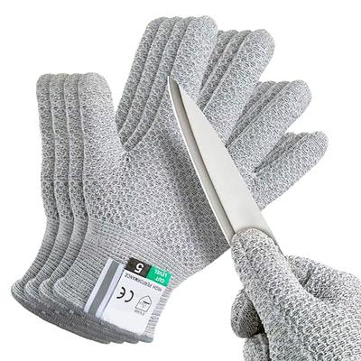 Stark Safe Cut Resistant Gloves (1 Pair) Food Grade Level 5 Protection, Safety Cutting Gloves for Kitchen, Mandolin Slicing, Fish Fillet, Oyster