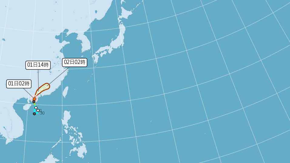 鋒面接近有雷陣雨 吳德榮︰挾颱風馬力斯殘餘水氣 周末至下周一防劇烈天氣