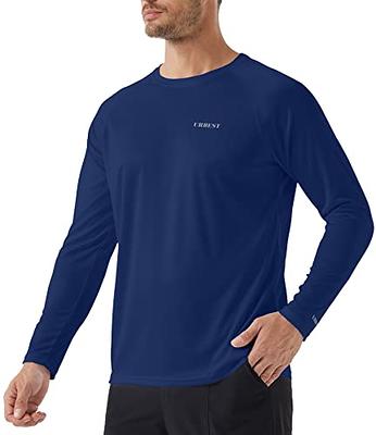 BALEAF Men's Sun Protection Shirts UV SPF T-Shirts UPF 50+ Long Sleeve Rash  Guard Fishing Running Quick Dry