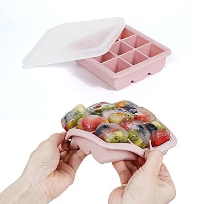 haakaa Silicone Baby Food Freezer Tray with Lid by haakaa - Perfect Storage  Container for Homemade Baby Food, Vegetable & Fruit Purees, and Breast  Milk, Blush - Yahoo Shopping