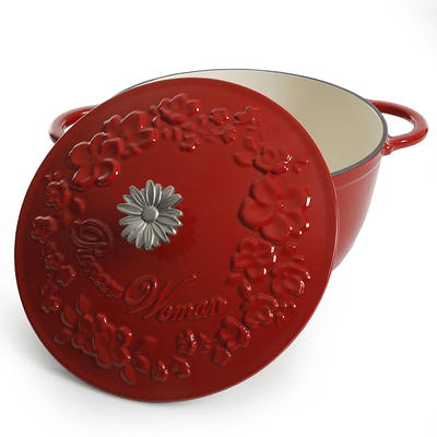 The Pioneer Woman Timeless Beauty Enamel on Cast Iron 6-Qt Dutch