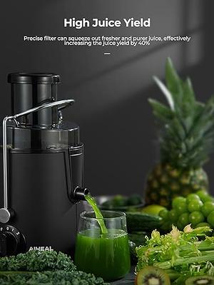 Centrifugal Juicer with 3'' Feed Chute, Stainless Steel, 3 Speed, Black -  Yahoo Shopping