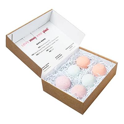 Bath Bombs Gift Set,6 Piece Bubble Bath Fizzies,Lavender,Vanilla and Rose  Handmade Bubble Bath Bomb,Gift for Christmas : : Beauty