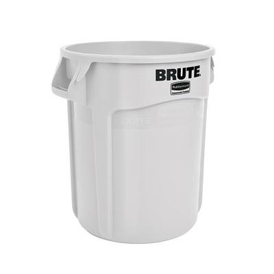 Rubbermaid FG263600WHT Brute Greenskeeper Container, with Lid, 32 Gallon