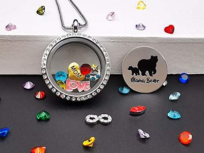 DIY Mother's Charms for Floating Locket Necklace