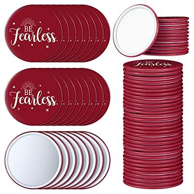 Getinbulk Compact Mirror Bulk, Round Makeup Mirror for Purse, Set of 12  (4-Color), Red,blue,black,white - Yahoo Shopping