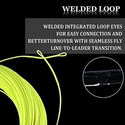 SF Fly Fishing Line Weight Forward Floating Line Welded Loop 100FT Wit