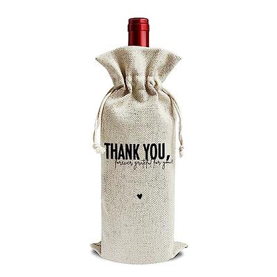 Fabric Wine Gift Bags - Small Town Home & Decor