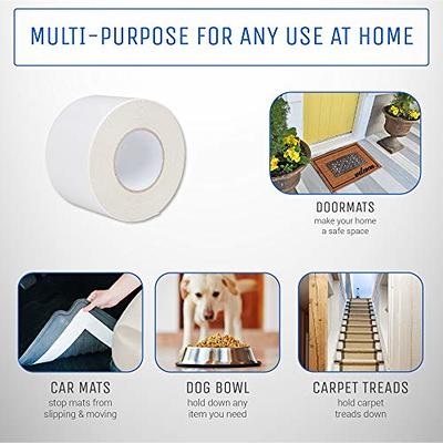 Grippy Carpet Tape 2 x 30 Yards Double Sided Strong Adhesive Area Rug  Multipur