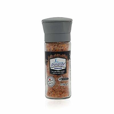 Sundhed Pink Himalayan Gourmet Salt (Course) in Grinder | 390 Grams (13.75  oz) | Natural Rock Salt for Seasoning | Keto Friendly and Kosher Certified