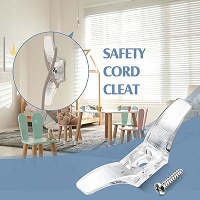 Jetec Blind Cord Cleats Safety Rope Cleats Plastic Transparent Window Cord  Cleats Blind Cord Winders with Screws for Home Office Window Blinds  Curtains Sun Shades Ropes (24 Pieces) - Yahoo Shopping