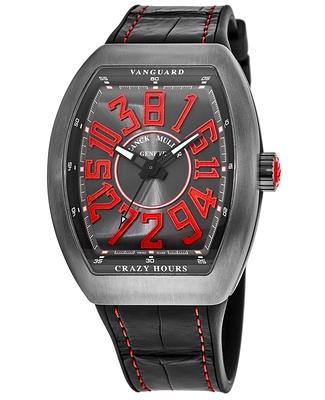 Men's Vanguard Rubber Black Dial Watch | World of Watches