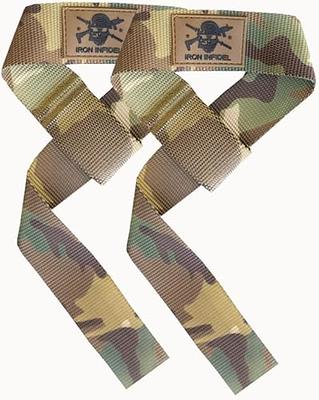 Iron Infidel Weight Lifting Straps- Wrist Straps for Weight Lifting,  Deadlifting, Exercise, Crossfit, Strength Training, Olympic Lifts- Pair of  Gym Straps for Grip Strength On Heavy Lifts (OCP) - Yahoo Shopping