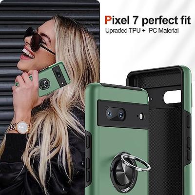 TORRAS Shockproof Designed for Pixel 6a Case 5G [8FT Military Grade  Protection] Google Pixel 6a Case,Phone Case for Pixel 6a 6.1, Black