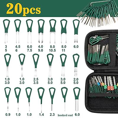 MAQIHAN 76pcs Terminal Removal Tool Kit - Terminal Ejector Kit Thickened  Green Electrical Wire Connector Pin Removal Tool Kit Broken Key Extractor  Lock Picking Set Car Depinning Tool Kit Automotive - Yahoo Shopping