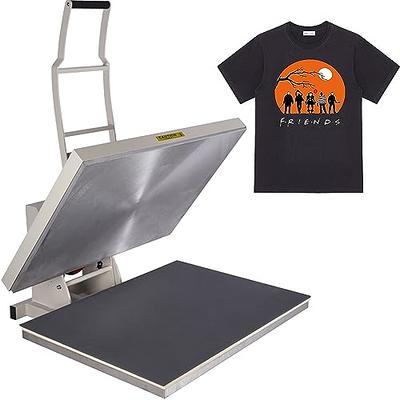 DG Heat Press Digital Sublimation T-Shirt Heat Press,15-by-15-Inch - Black