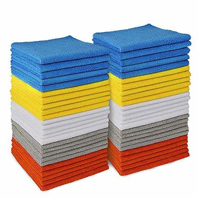 WEAWE Microfiber Cleaning Cloth-24Pcs (13x13 inch) 2100 Series