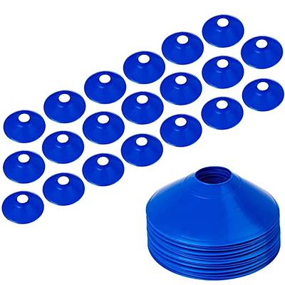 100 Packs Mini Disc Cone Kit Mini Soccer Cones Agility Drills Cones for  Soccer Practice Small Cones with Shoulder Strap for Sports Football  Basketball