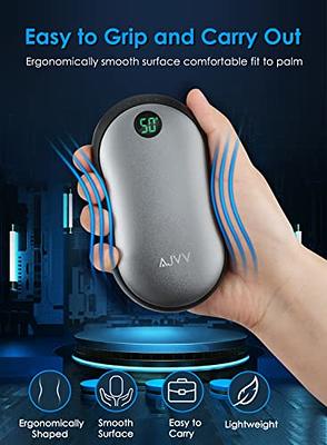 Dropship Hand Warmer Rechargeable; 10000mAh Electric Handwarmers; 15 Hours  Long Lasting And 3 Levels Quick Heating With Digital Display; Portable  Pocket Hand Heater & Power Bank For Outdoor; Winter Gift to Sell