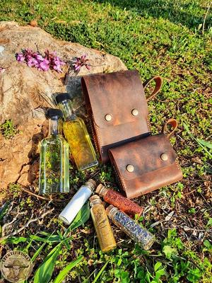 Camping Spice Kit Travel Spice Holder Hiking Spices Set Bushcraft