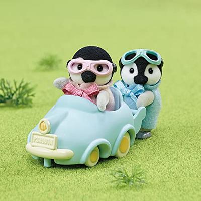 Enchantimals Doll And Accessories City Tails Mouse Baby Buggy Playset  Mauria Mouse Doll, 2 Animal Friends And Doll Stroller Gift For Kids