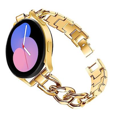 Metal Strap Band Case For Samsung Galaxy Watch 5 4 40mm 44mm 4 Classic 42mm  46mm