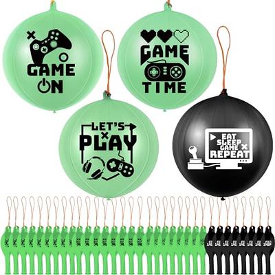 32 Pcs Video Game Punch Balloons Pixelated Punch Ball Pixel Video Game  Punching Balls Latex Punch Balls Toys for Fun Games, Birthday Party Favors  Supplies, Goodie Bag Filler (Green, Black) - Yahoo Shopping