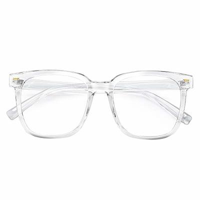 Square Frame Clear Blue Light Glasses