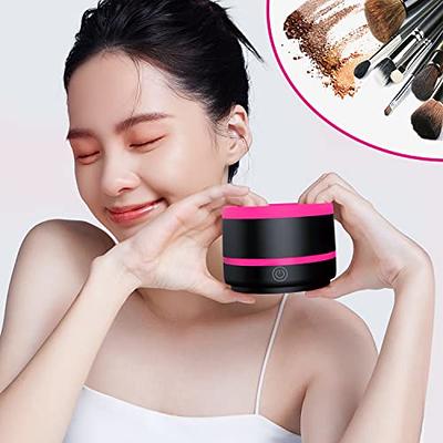 Electric Makeup Brush Cleaner Machine, Portable Automatic USB Cosmetic  Brushes Cleaner Cleanser Tool For All Size Beauty Makeup Brush Set, Liquid  Foun