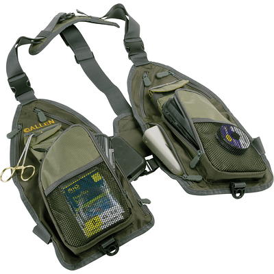 Allen Company Ultra-Light Gallatin Fly Fishing Strap Vest, Olive