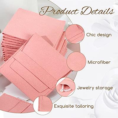 160 Pieces Self Seal Jewelry PVC Bags Plastic Anti Tarnish Jewelry